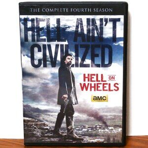 HELL ON WHEELS DVD The Complete Fourth Season 4-Disc Set, Hell Ain't Civilized